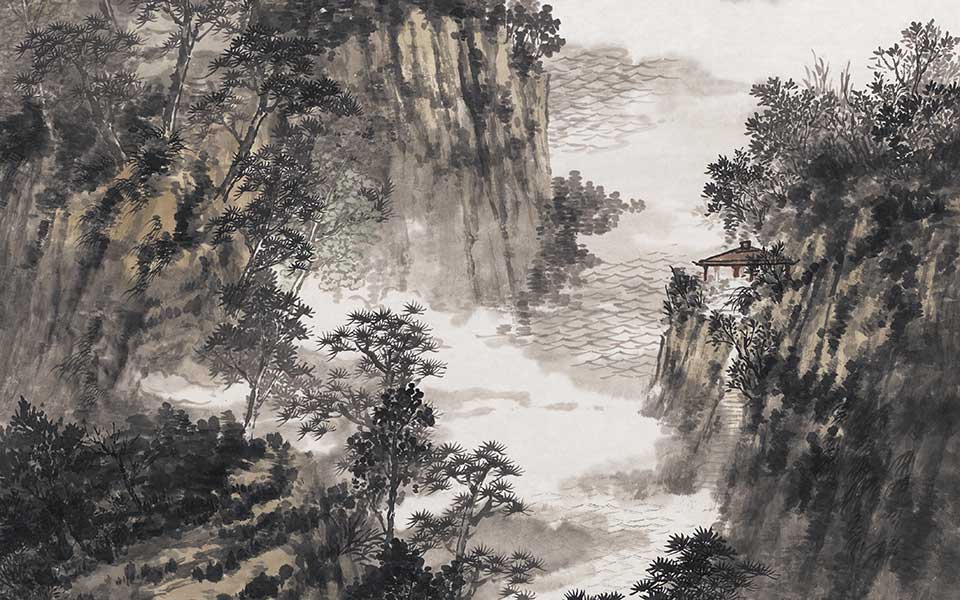 雨过山色清之四高清_雨过山色清之四李秋喜高清_李秋喜雨过山色清之四高清_李秋喜_当代