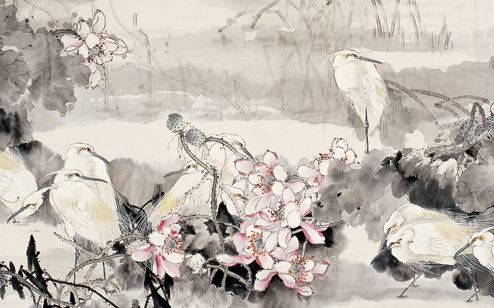 花鸟作品21 高学年 当代高清
