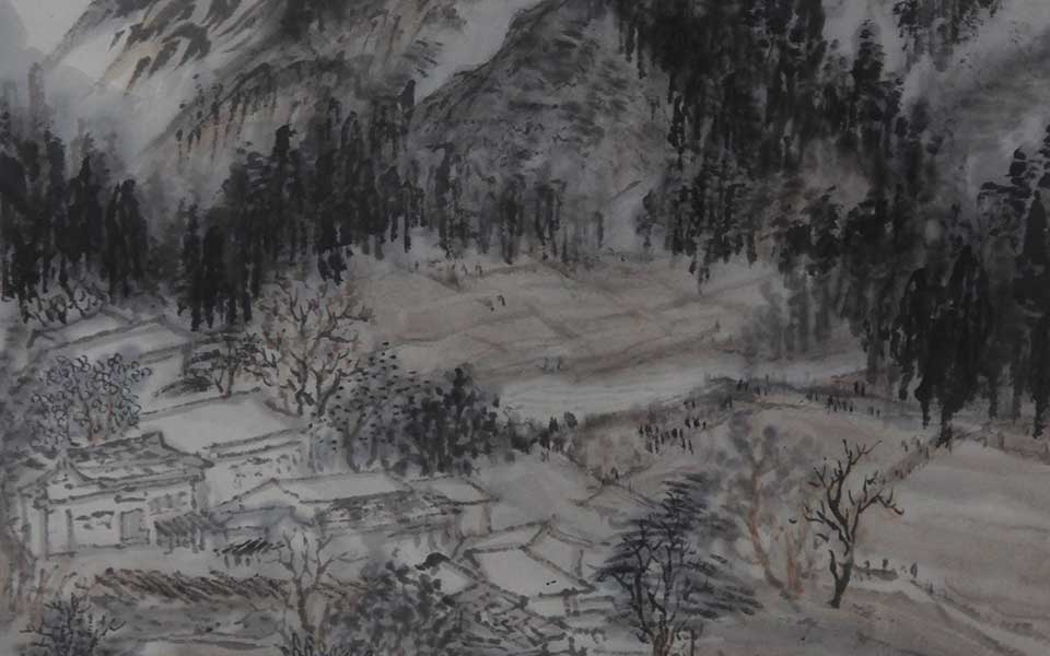 2013天津美院毕业展国画作品213高清