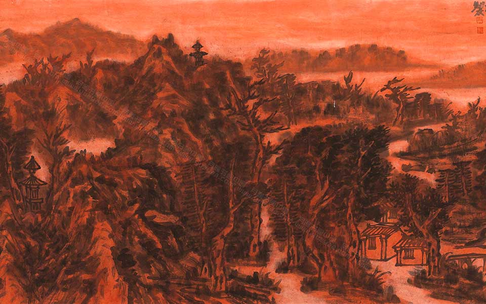 国画作品32高清_国画作品32邹梦德高清_邹梦德国画作品32高清_邹梦德_当代