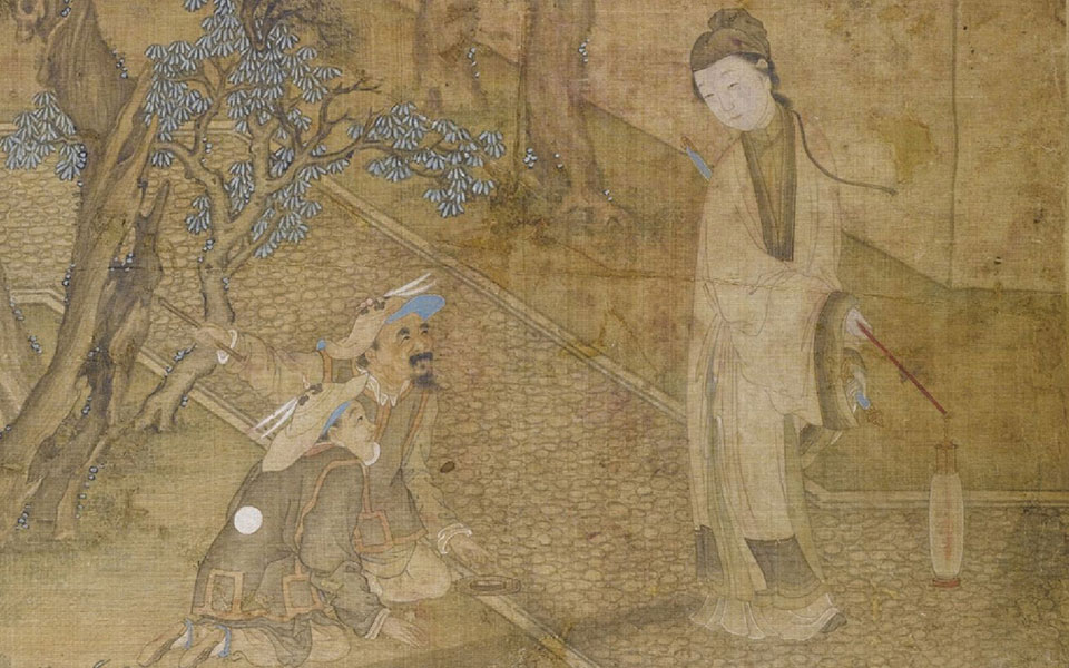 八美图高清_八美图冷枚高清_冷枚八美图高清_冷枚_清代
