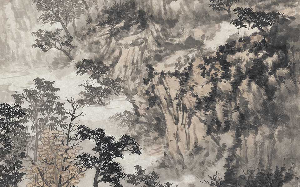 雨过山色清之五高清_雨过山色清之五李秋喜高清_李秋喜雨过山色清之五高清_李秋喜_当代