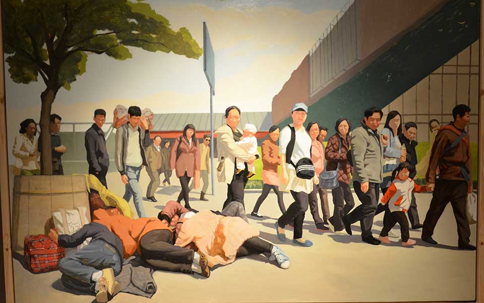 2013中国美院毕业展油画作品高清