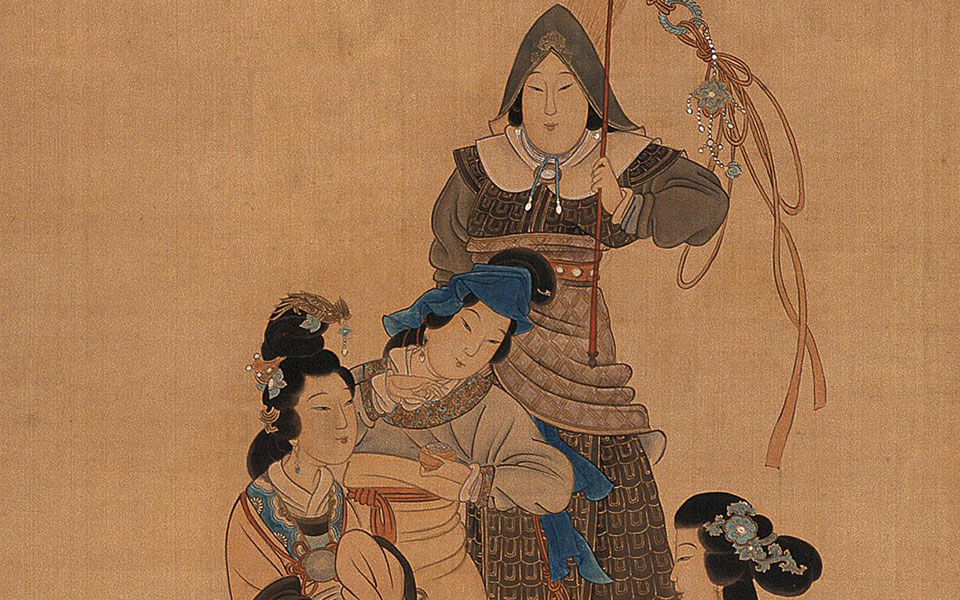 四红图高清_四红图任熊高清_任熊四红图高清_任熊_清代