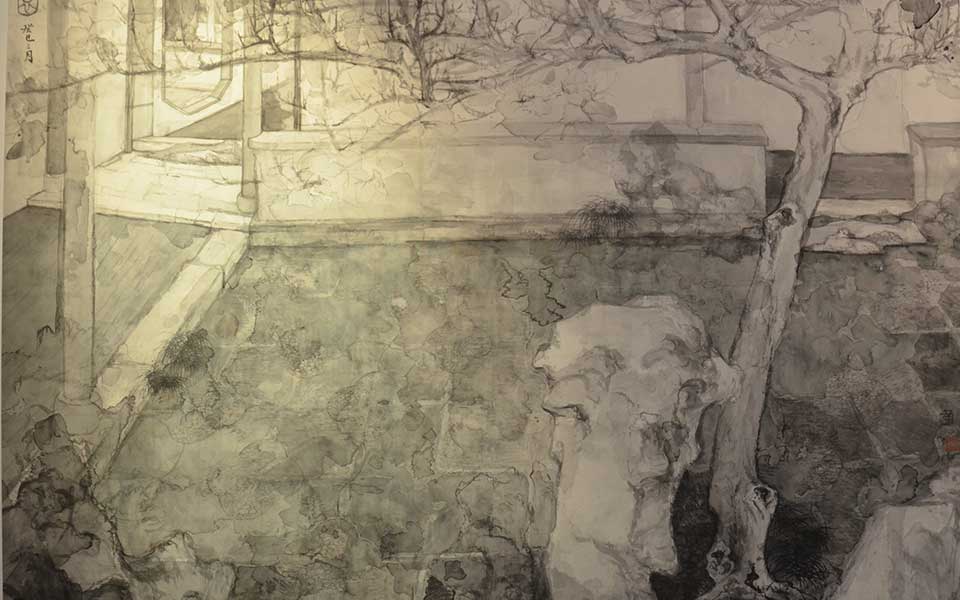 2013中国美院毕业展国画作品高清