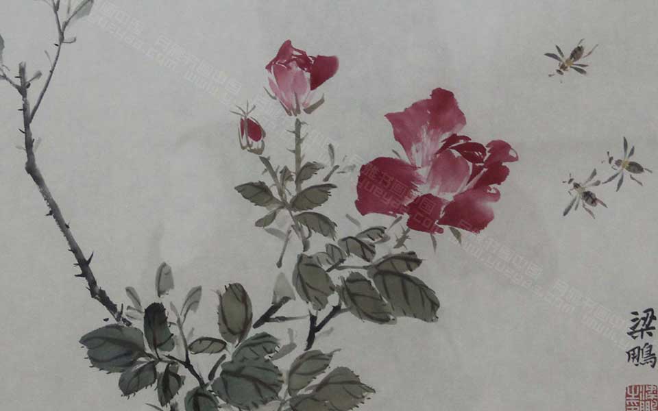 2013天津美院毕业展国画作品110高清