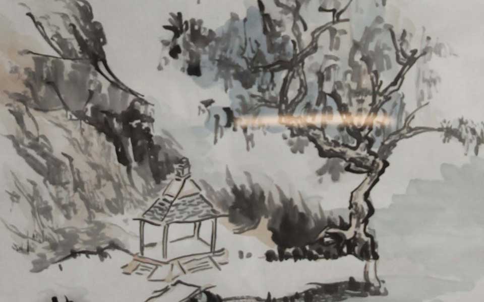 2013天津美院毕业展国画作品272高清