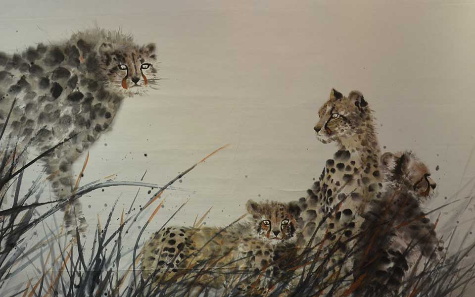 2013中国美院毕业展国画作品高清