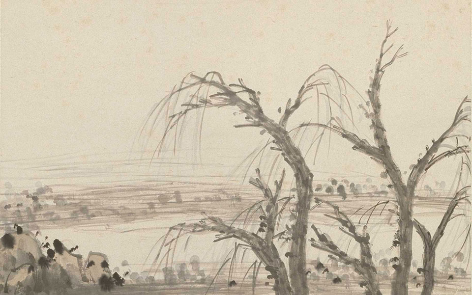 仿沈周山水图轴高清_仿沈周山水图轴陈师曾高清_陈师曾仿沈周山水图轴高清_陈师曾_清代