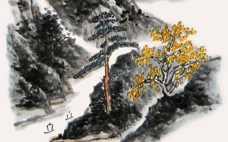 泉鸣秋壑万籁春高清_泉鸣秋壑万籁春李毅峰高清_李毅峰泉鸣秋壑万籁春高清_李毅峰_当代