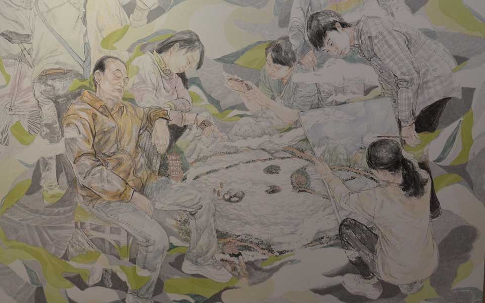 2013中国美院毕业展国画作品高清