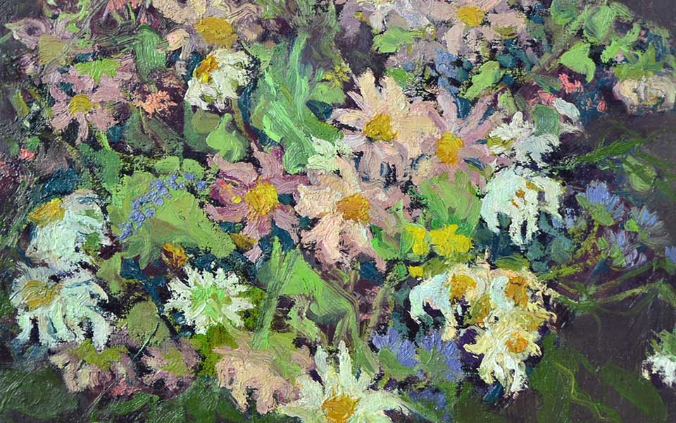 2013哈尔滨师范美术学院毕业展作品 靳瑀琦 青春80x90cm高清