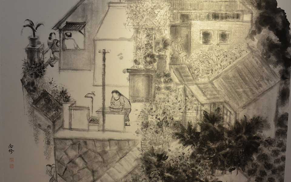 2013中国美院毕业展国画作品高清