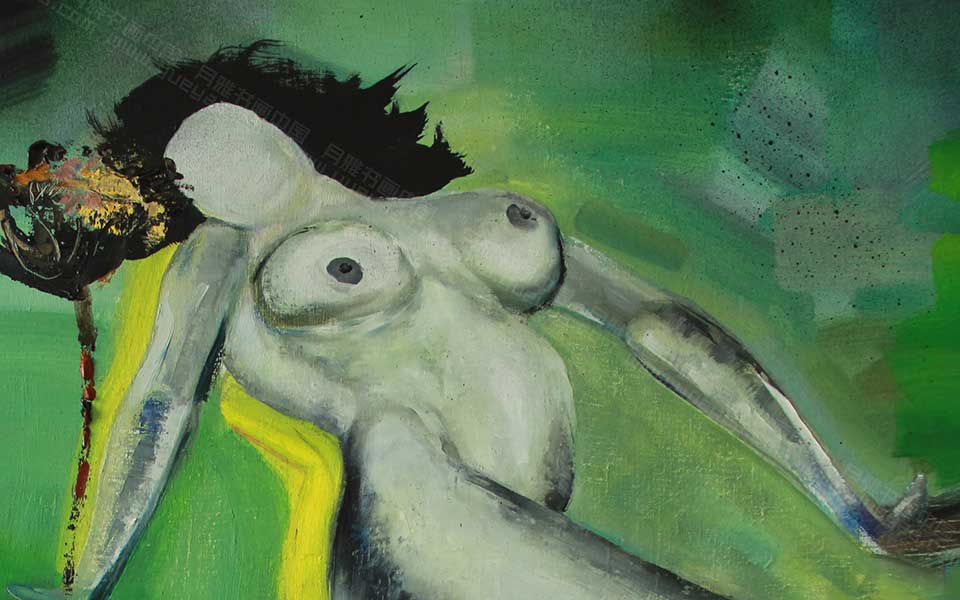2013哈尔滨师范美术学院毕业展作品 罗可 四季3120x80cm高清