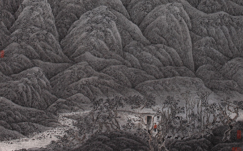 苍山雄关高清_苍山雄关计建清高清_计建清苍山雄关高清_计建清_当代