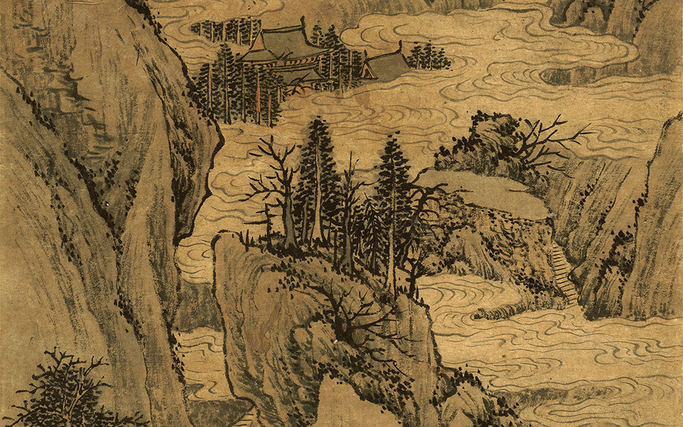 春云叠嶂高清_沈周春云叠嶂高清_春云叠嶂沈周高清_沈周_明代_纸本43x152