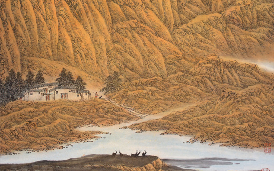 雄风破雾迎日出高清_雄风破雾迎日出计建清高清_计建清雄风破雾迎日出高清_计建清_当代