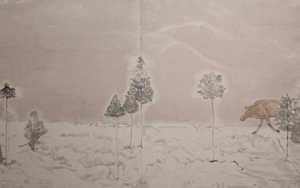 2013天津美院毕业展国画作品129高清