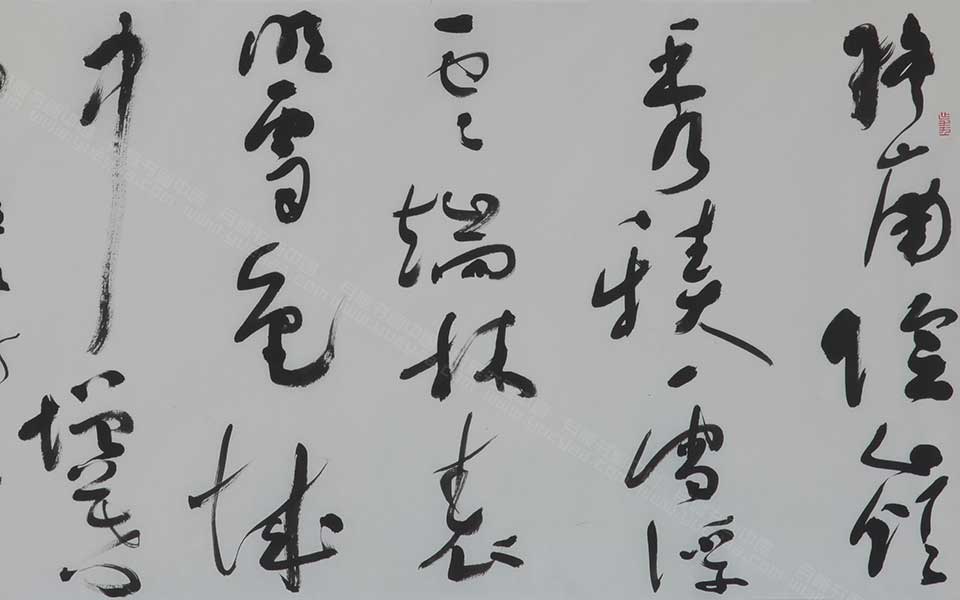 祖咏诗高清_祖咏诗杨国欣高清_杨国欣祖咏诗高清_杨国欣_当代