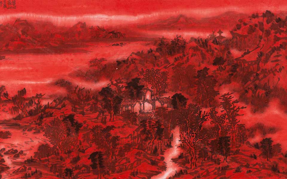 国画作品24高清_国画作品24邹梦德高清_邹梦德国画作品24高清_邹梦德_当代