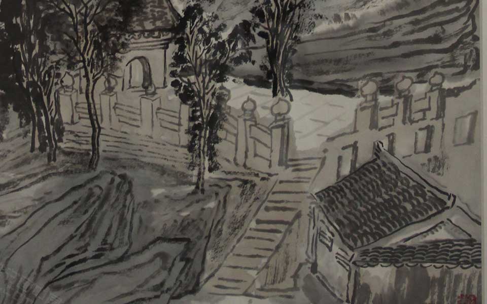 2013天津美院毕业展国画作品224高清