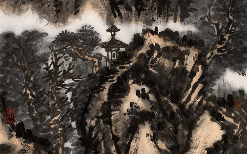 国画作品9高清_国画作品9邹梦德高清_邹梦德国画作品9高清_邹梦德_当代
