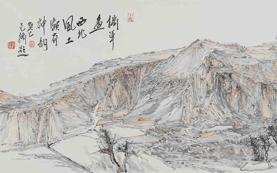 西北风土颇有神韵高清_西北风土颇有神韵杨军高清_杨军西北风土颇有神韵高清_杨军_当代 