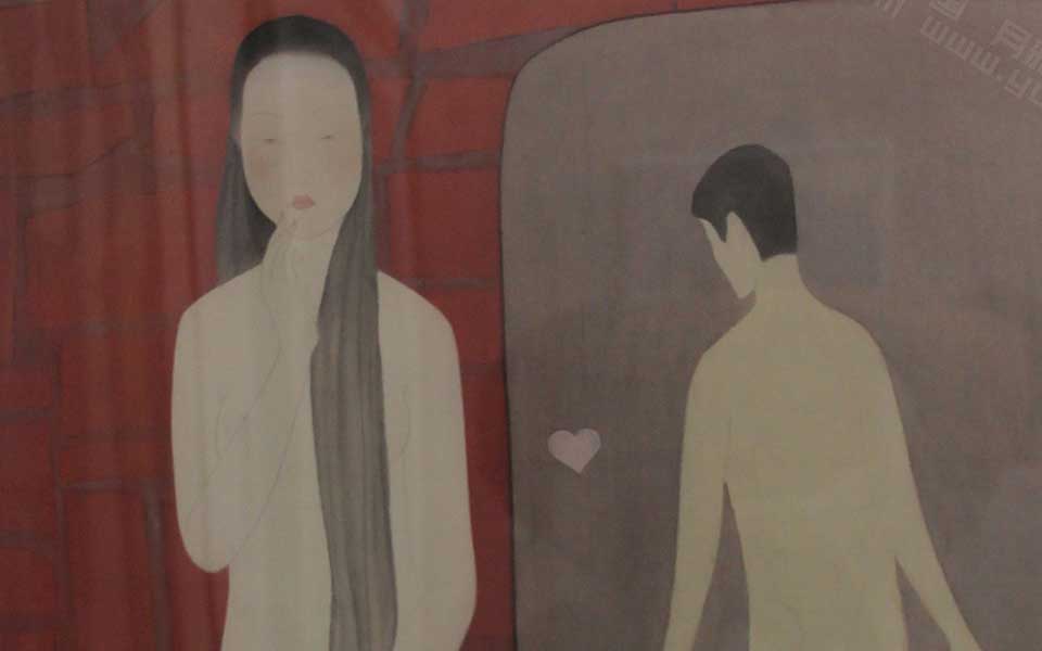2013天津美院毕业展国画作品067高清
