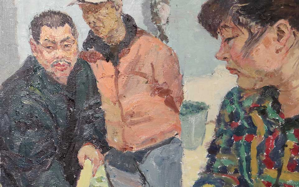 2013天津美院毕业展油画作品036高清