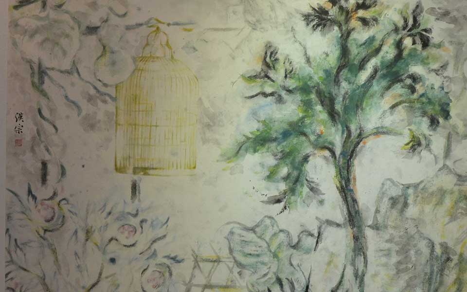 2013中国美院毕业展国画作品高清