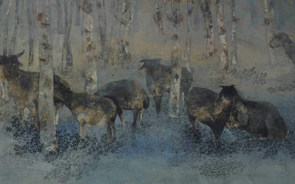 2013中国美院毕业展壁画作品高清