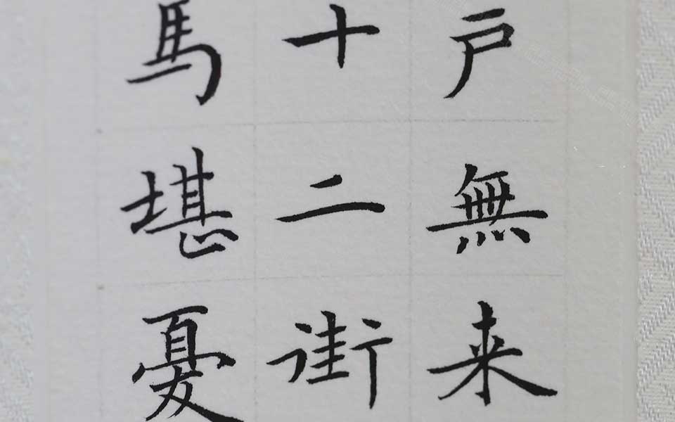 2013天津美院毕业展书法作品（局部展示）030高清
