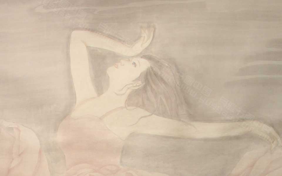 2013天津美院毕业展国画作品085高清
