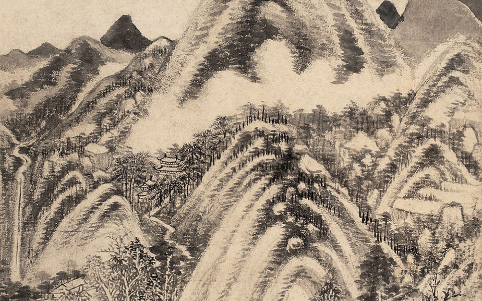 仿大痴笔意高清_王时敏仿大痴笔意高清_仿大痴笔意王时敏高清_王时敏_清代