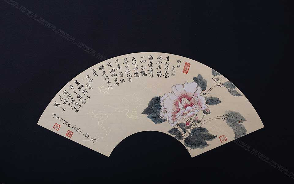 扇面作品7高清_扇面作品7朱乒乓高清_朱乒乓扇面作品7高清_朱乒乓_当代