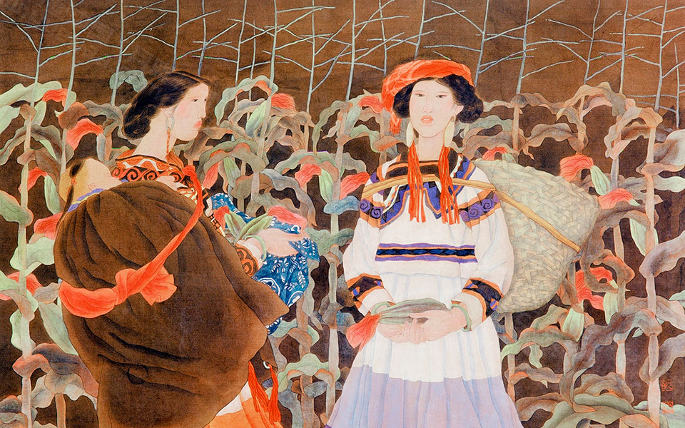 青玉米高清_青玉米孔紫高清_孔紫青玉米高清_孔紫_当代