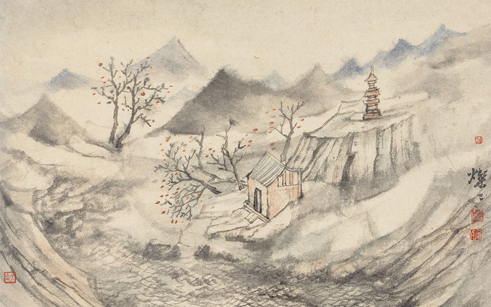 山水人家系列一高清_山水人家系列一程灿高清_程灿山水人家系列一高清_程灿_当代