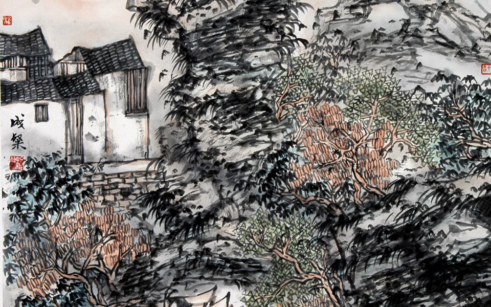 燕山即景高清_燕山即景程灿高清_程灿燕山即景高清_程灿_当代