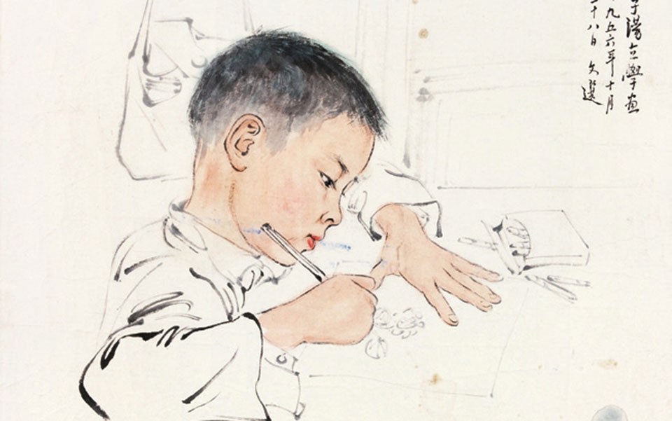 次子汤立学画高清_次子汤立学画汤文选高清_汤文选次子汤立学画高清_汤文选_当代