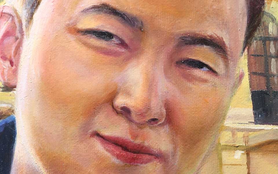 2013天津美院毕业展油画作品023高清