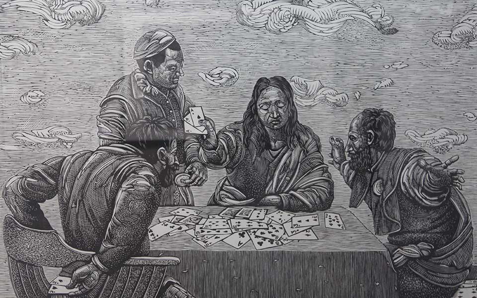 2013天津美院毕业展版画作品138高清