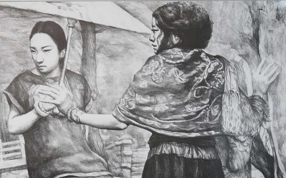 2013天津美院毕业展版画作品高清