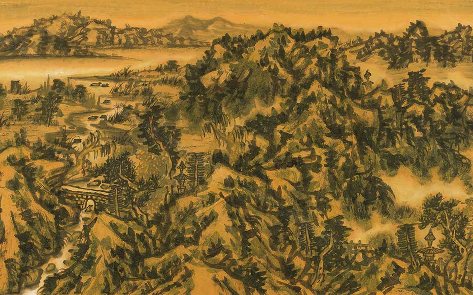国画作品27高清_国画作品27邹梦德高清_邹梦德国画作品27高清_邹梦德_当代
