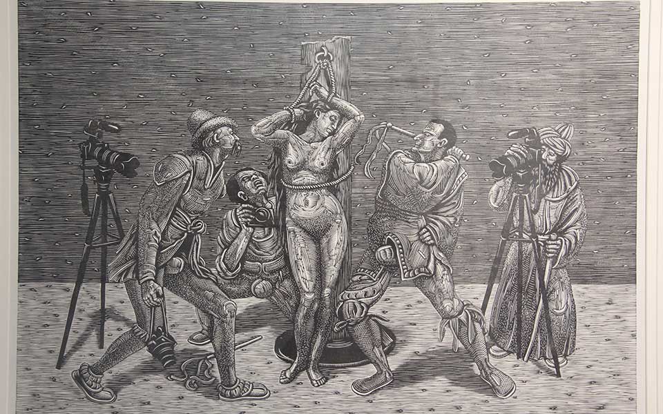 2013天津美院毕业展版画作品142高清
