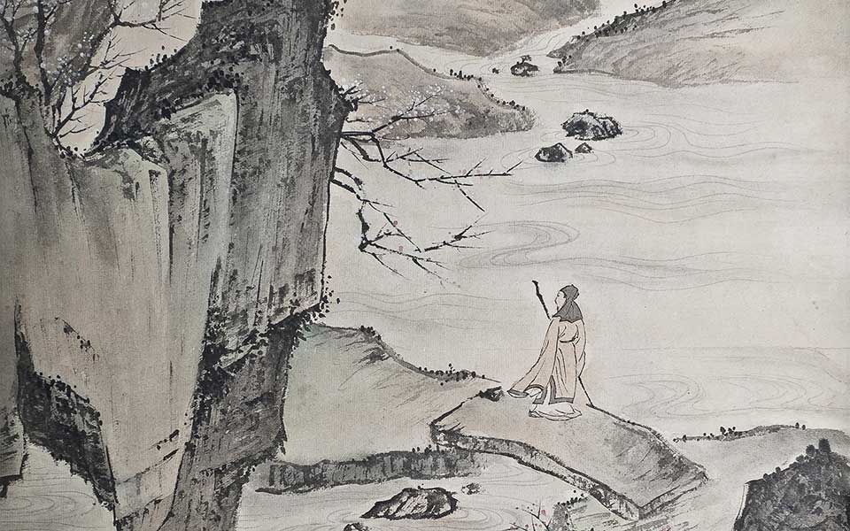 访友图高清_陈少梅访友图高清_访友图陈少梅高清_陈少梅_近现代