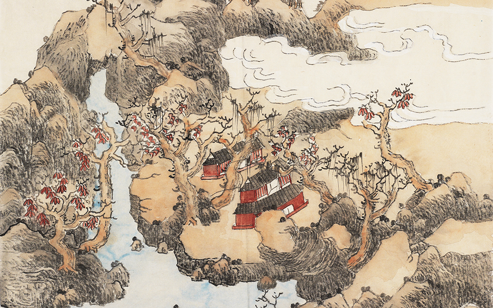 红树丹山高清_红树丹山张筱膺高清_张筱膺红树丹山高清_张筱膺_当代