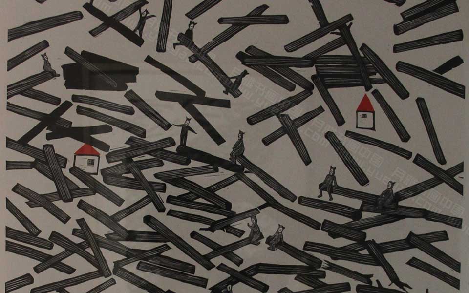 2013天津美院毕业展版画作品186高清