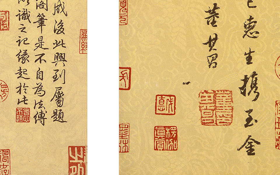 鹊华秋色高清_赵孟頫鹊华秋色高清_鹊华秋色赵孟頫高清_赵孟頫_元代 隔水