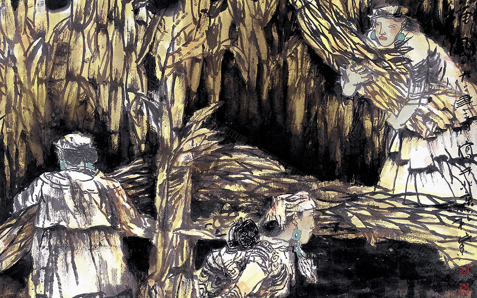 国画作品8高清_国画作品8孔紫高清_孔紫国画作品8高清_孔紫_当代