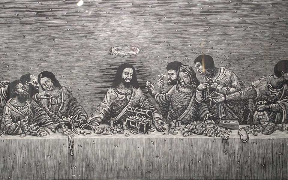 2013天津美院毕业展版画作品140高清
